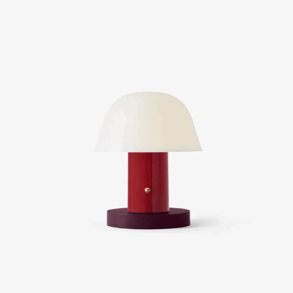 Mid Century LED Table Lamp with Touch Dimmer and USB Port – Modern Bedside or Desk Lamp for Stylish Home Lighting 4