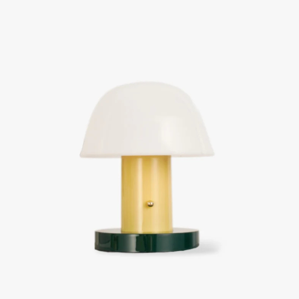 Mid Century LED Table Lamp with Touch Dimmer and USB Port – Modern Bedside or Desk Lamp for Stylish Home Lighting 6