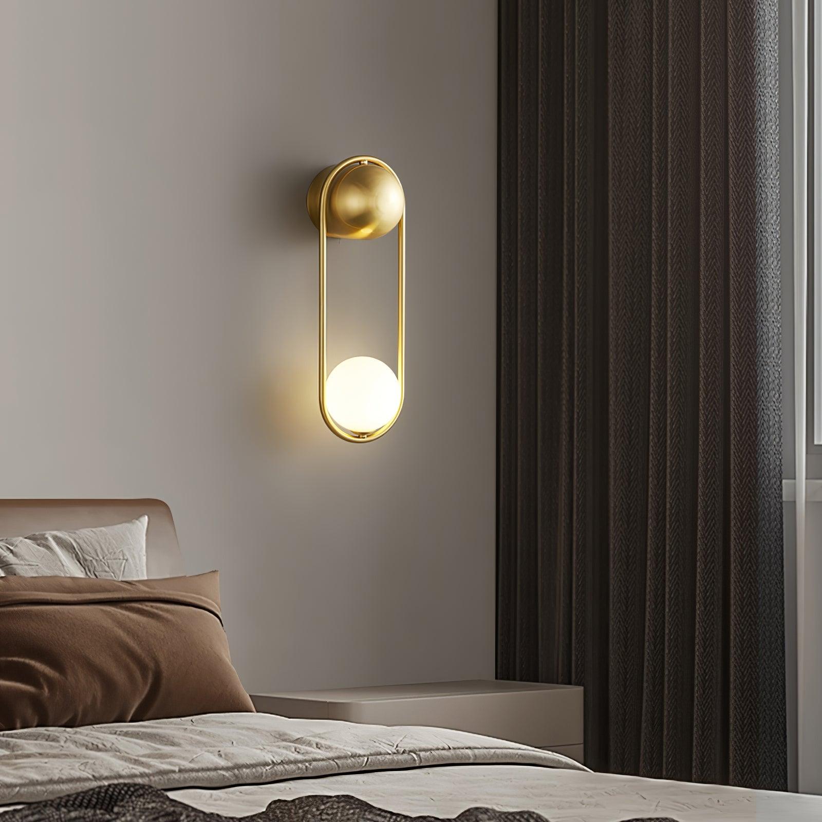 Mila Wall Sconce - Elegant Brass LED Lighting for Indoor Spaces 2