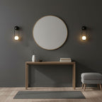 Mila Wall Sconce - Elegant Brass LED Lighting for Indoor Spaces 5