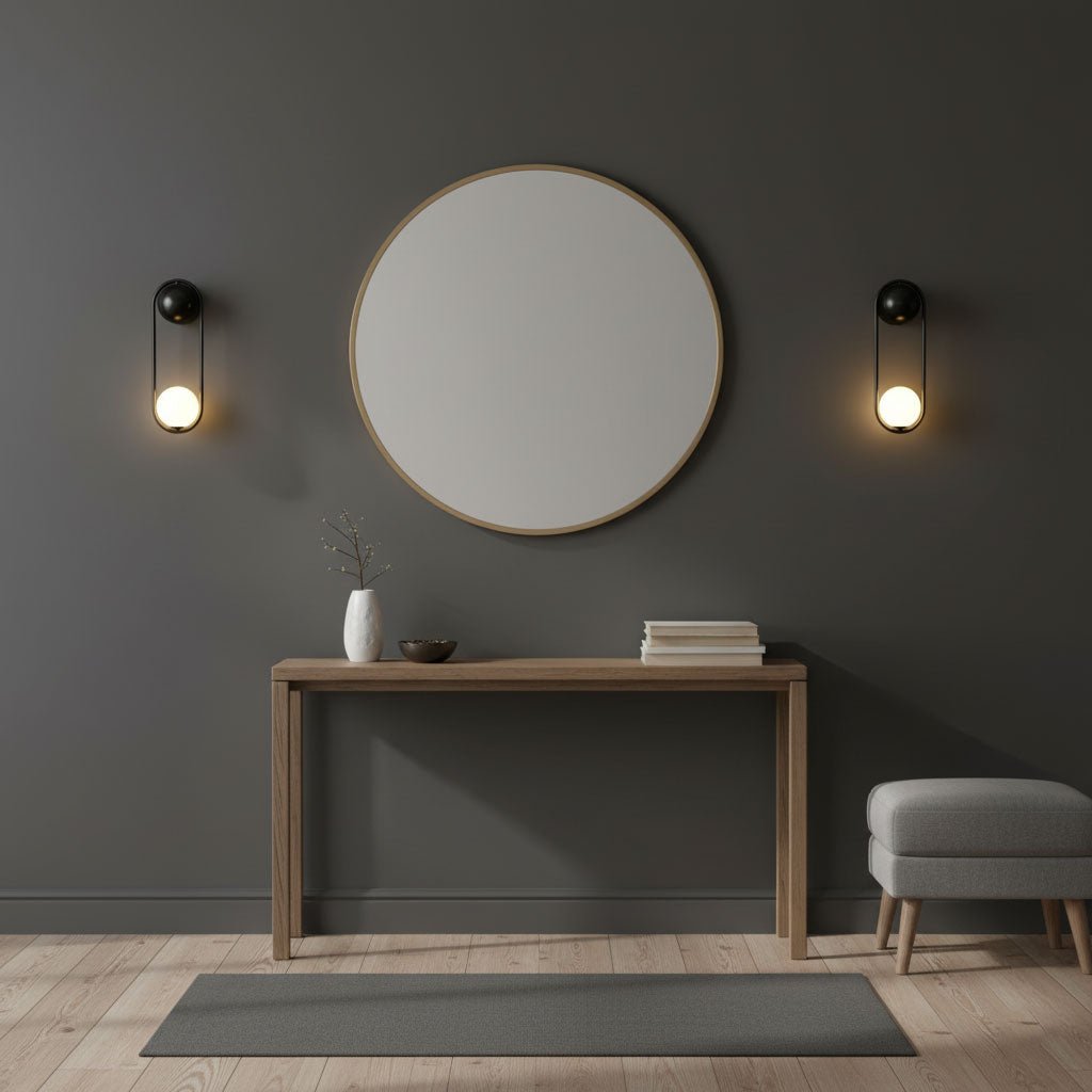Mila Wall Sconce - Elegant Brass LED Lighting for Indoor Spaces 5