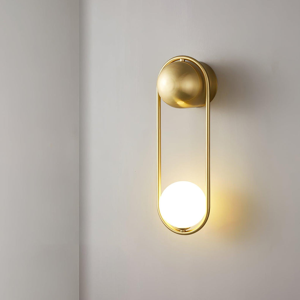 Mila Wall Sconce - Elegant Brass LED Lighting for Indoor Spaces 8