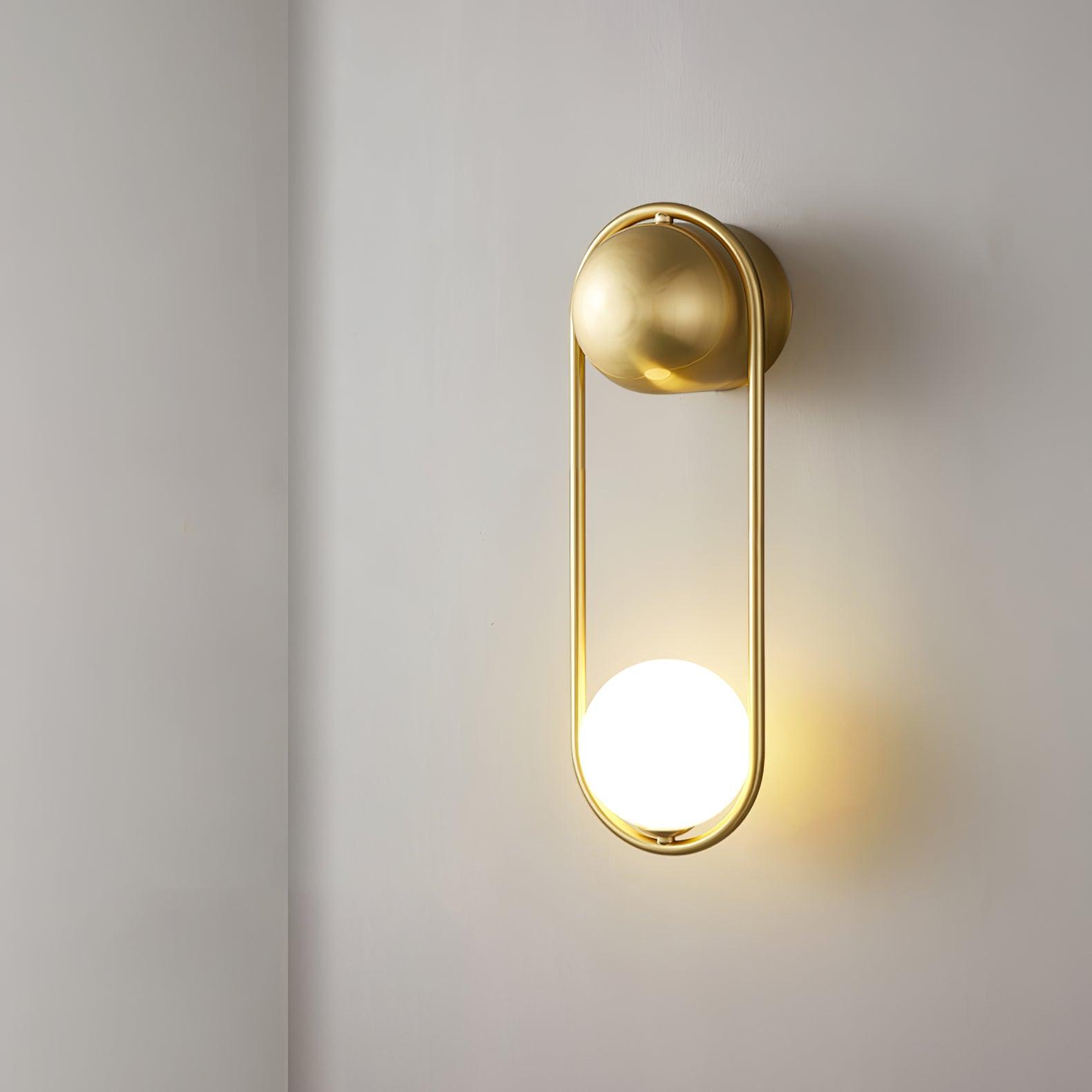 Mila Wall Sconce - Elegant Brass LED Lighting for Indoor Spaces 8