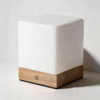 Mini Cube Table Lamp - Cordless Touch Control & Warm LED Light 3