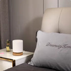 Mini Glass Table Lamp - 360° Illumination for Nightstands 4