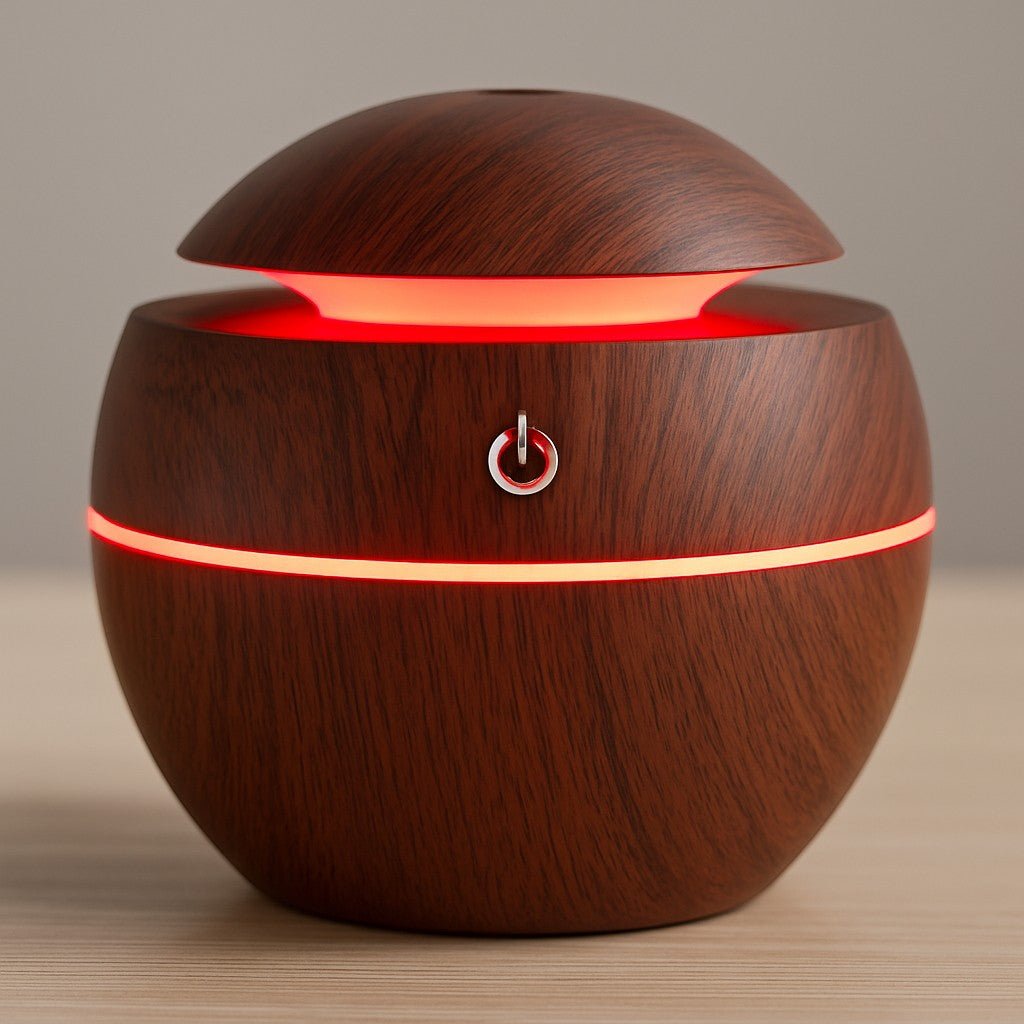 Mini LED Ultrasonic Humidifier - Cool Mist for Bedroom Air Quality 2