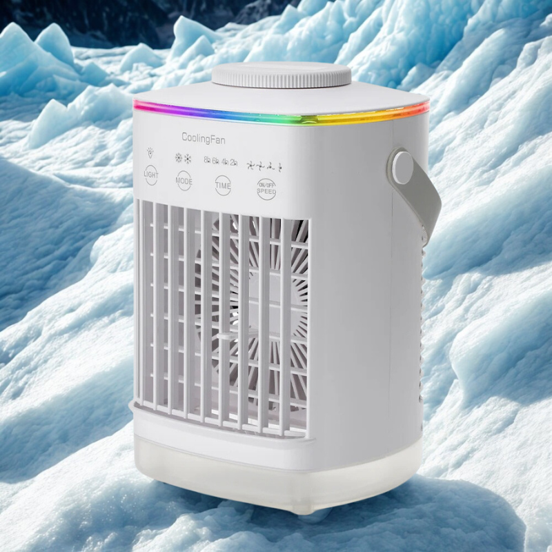 Mini Portable Air Conditioner - Efficient 3-in-1 Cooling & Humidifying 0