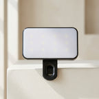 Mini Rechargeable Clip-On Selfie Light for Phone and Laptop with 3 Brightness Levels - Portable Ring Light for Perfect Selfies