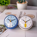Mini Waterproof Bathroom Wall Clock - Anti-Fog, Suction Cup Mount 0