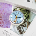 Mini Waterproof Bathroom Wall Clock - Anti-Fog, Suction Cup Mount 1