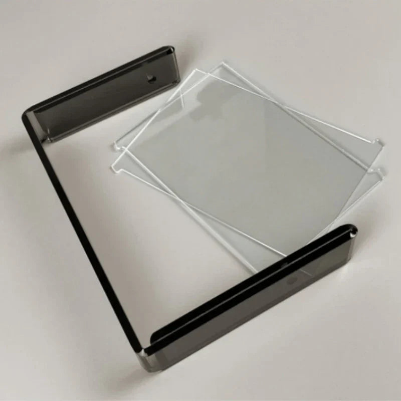 Minimalist Acrylic Photo Frame - Double-Sided, 360° Rotating Display 4
