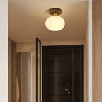 Minimalist Flush Mount Ceiling Light - Nordic Design, E27 Compatible 0