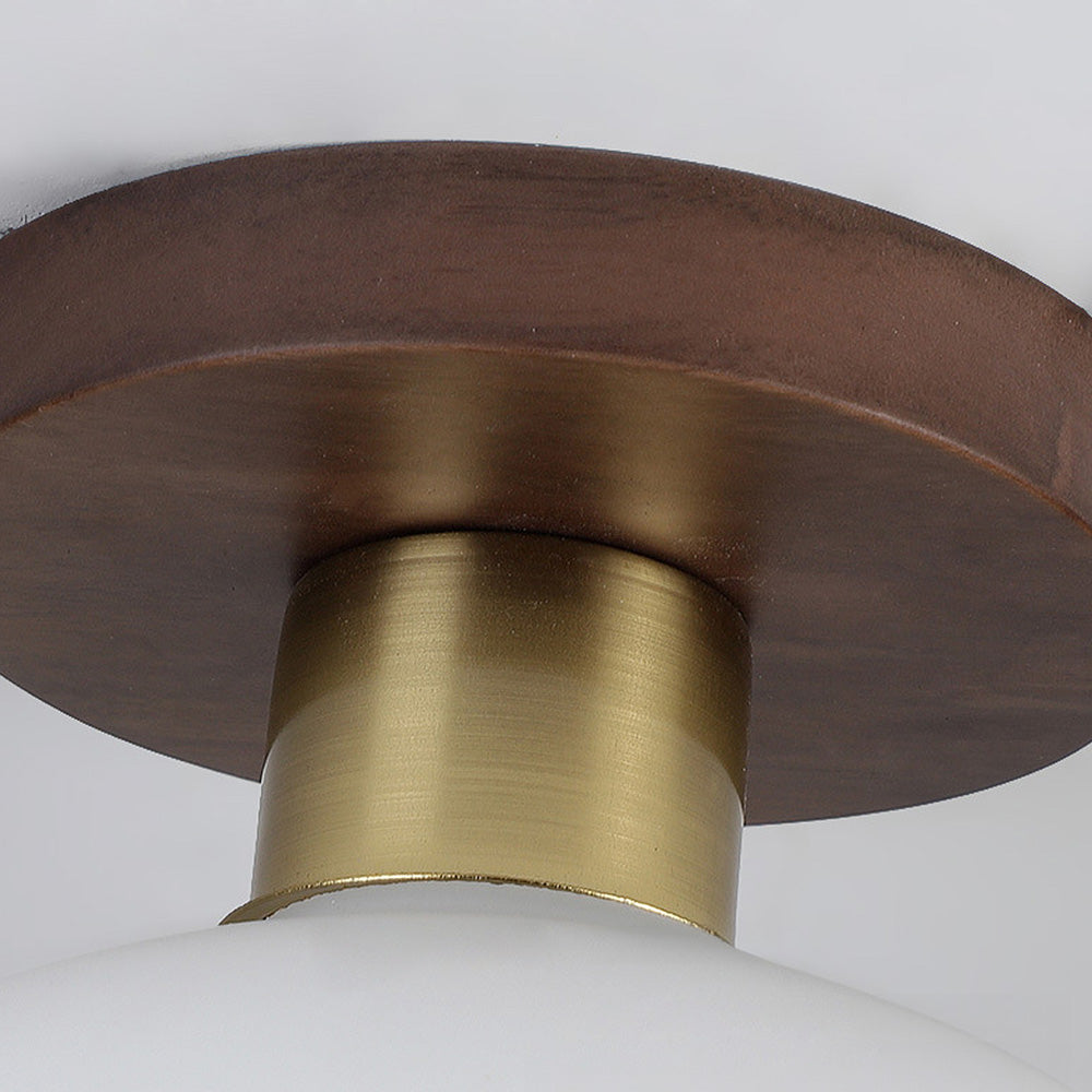 Minimalist Flush Mount Ceiling Light - Nordic Design, E27 Compatible 8