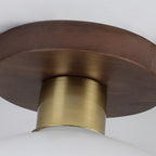 Minimalist Flush Mount Ceiling Light - Nordic Design, E27 Compatible 8