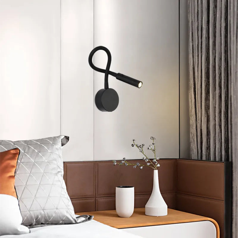 Minimalist LED Wall Sconce - Adjustable Arm for Eye-Friendly Lighting 2