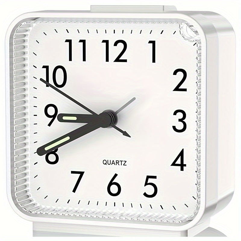 Minimalist Silent Alarm Clock with Easy-Read Display and Gentle Alarm Tone for Peaceful Sleep – Battery-Operated Design 2