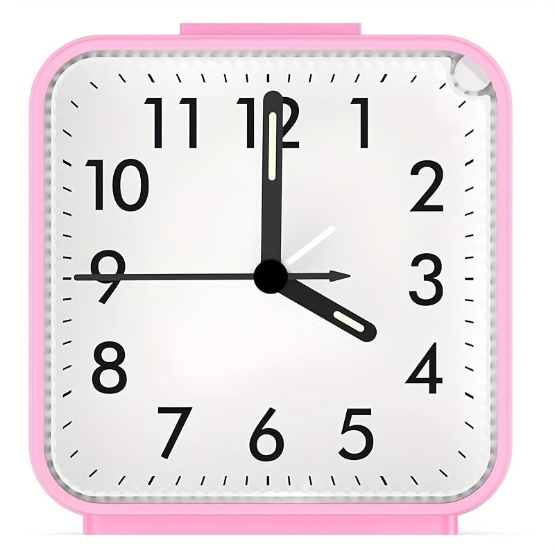 Minimalist Silent Alarm Clock with Easy-Read Display and Gentle Alarm Tone for Peaceful Sleep – Battery-Operated Design 4