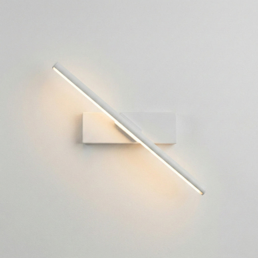 Minimalist Wall Light - Rotatable LED Fixture for Modern Interiors 0