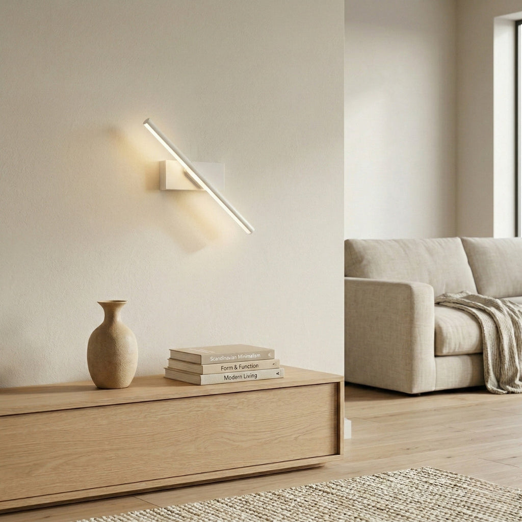 Minimalist Wall Light - Rotatable LED Fixture for Modern Interiors 3