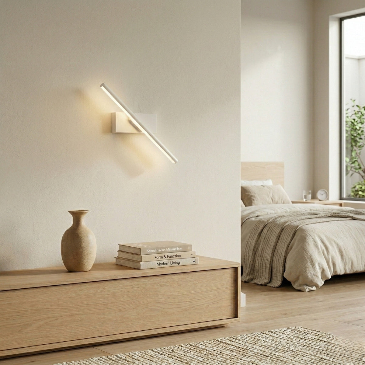 Minimalist Wall Light - Rotatable LED Fixture for Modern Interiors 4