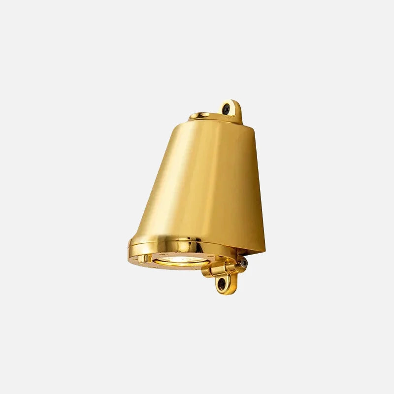 Modern Aluminum Wall Light – Versatile Indoor and Outdoor Sconce, LED Bell Housing Lamp in Black, Silver, or Gold 9