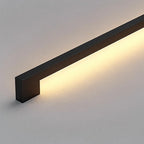 Modern Black Wall Sconce - Minimalist LED Lighting with Customizable Ambiance 6