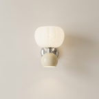 Modern Cream LED Wall Sconce Lighting – Elegant Wall Lamp for Ambient and Accent Lighting in Contemporary Spaces