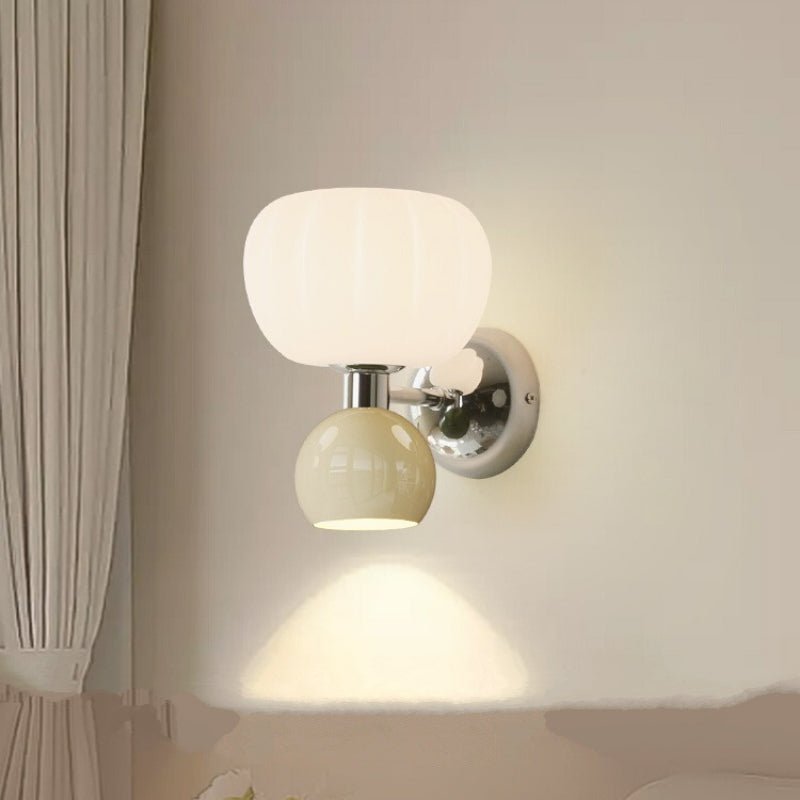Modern Cream LED Wall Sconce Lighting – Elegant Wall Lamp for Ambient and Accent Lighting in Contemporary Spaces 0