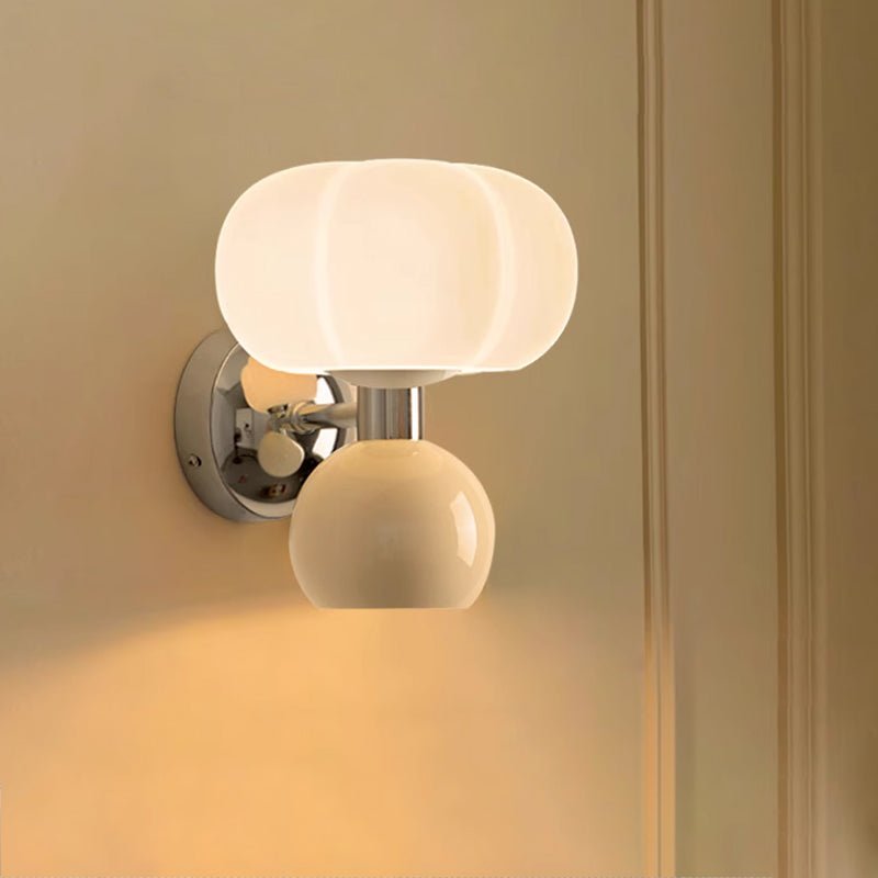 Modern Cream LED Wall Sconce Lighting – Elegant Wall Lamp for Ambient and Accent Lighting in Contemporary Spaces 1