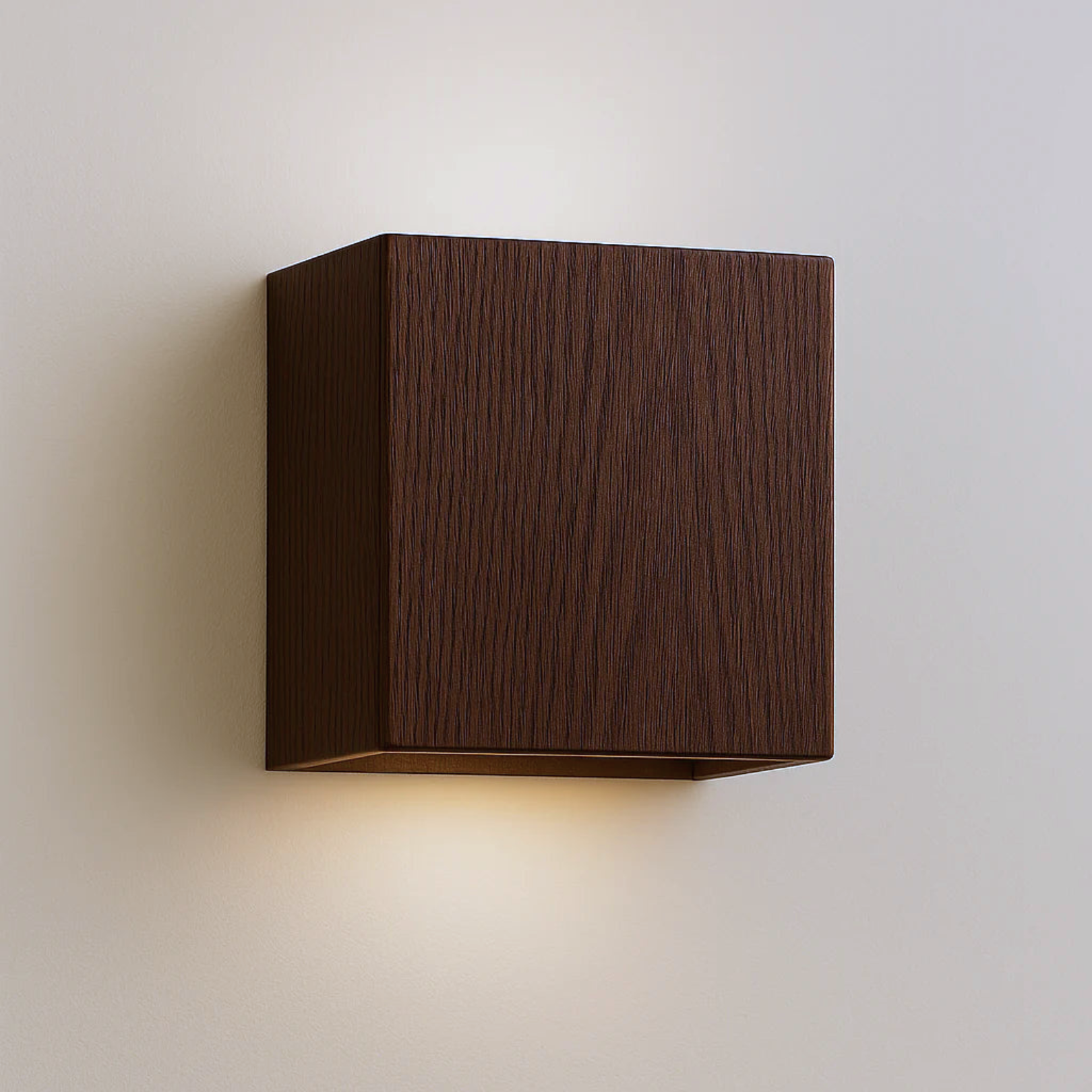 Modern Cube Wall Light - Durable Iron Sconce with Integrated LED 9