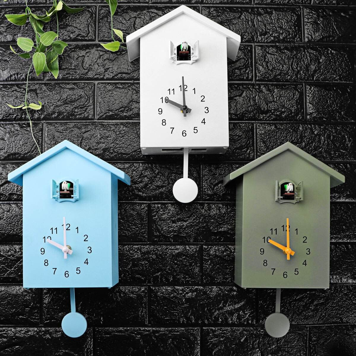 Modern Cuckoo Clock - Authentic Sound & Elegant Design for Home Decor 2