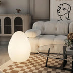 Modern Egg-Shaped Floor Lamp - Adjustable LED Lighting for Living Room 6