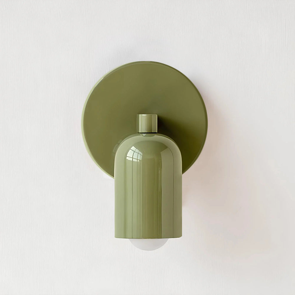 Modern Iron LED Wall Light - Minimalist Sconce for Bathroom & Hallway 4