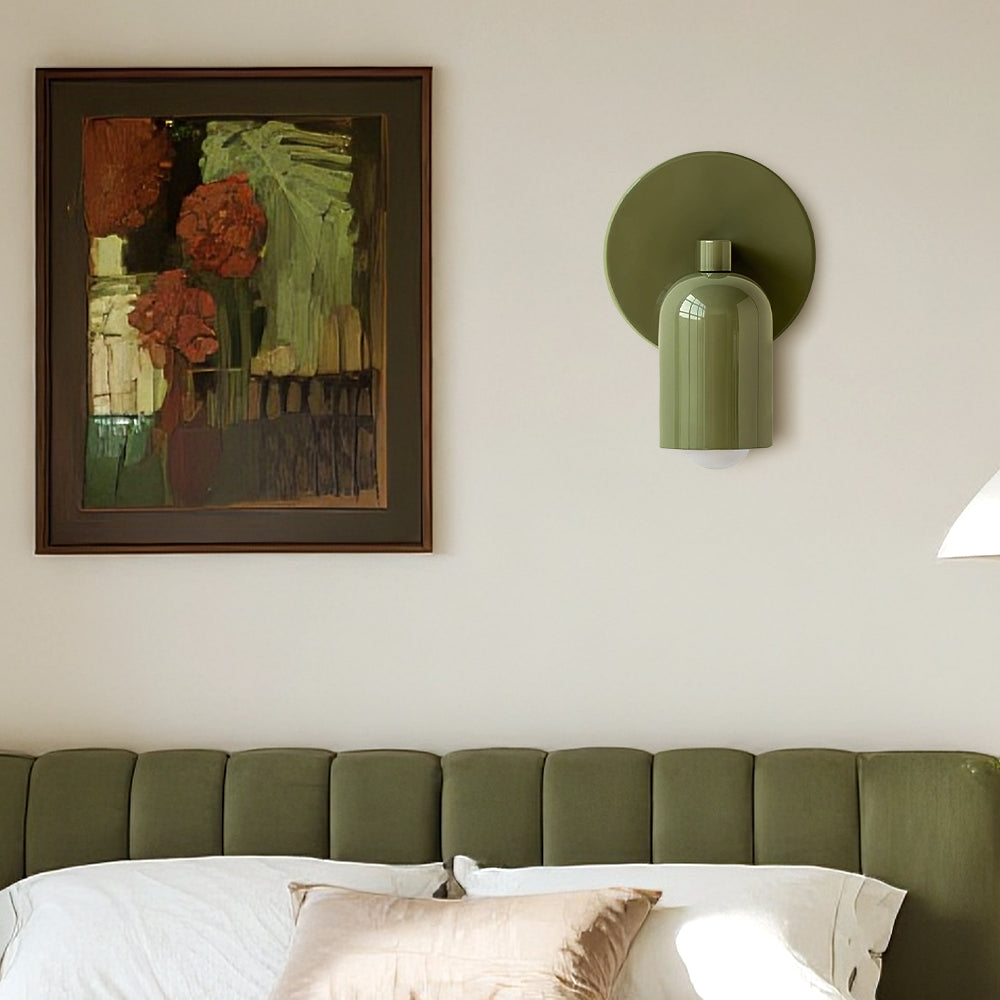Modern Iron LED Wall Light - Minimalist Sconce for Bathroom & Hallway 5