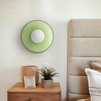 Modern LED Flush Mount Ceiling Light - Dimmable Glass Design 6