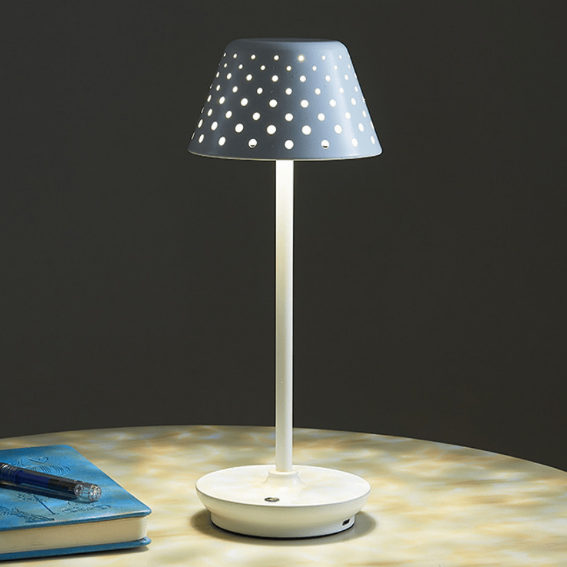 Modern LED Table Lamp - USB Rechargeable, Cordless & Adjustable Brightness 10