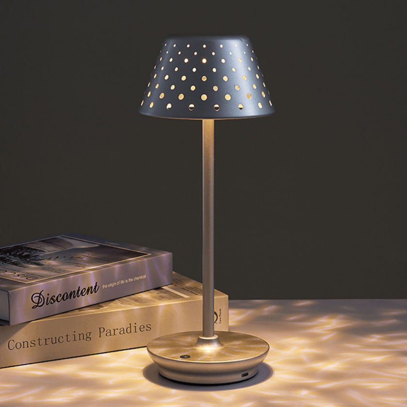 Modern LED Table Lamp - USB Rechargeable, Cordless & Adjustable Brightness 2