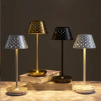 Modern LED Table Lamp - USB Rechargeable, Cordless & Adjustable Brightness 8