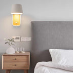 Modern LED Wall Sconce - Energy-Efficient Warm Lighting, Black & White 3