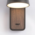 Modern LED Wall Sconce - Energy-Efficient Warm Lighting, Black & White 6