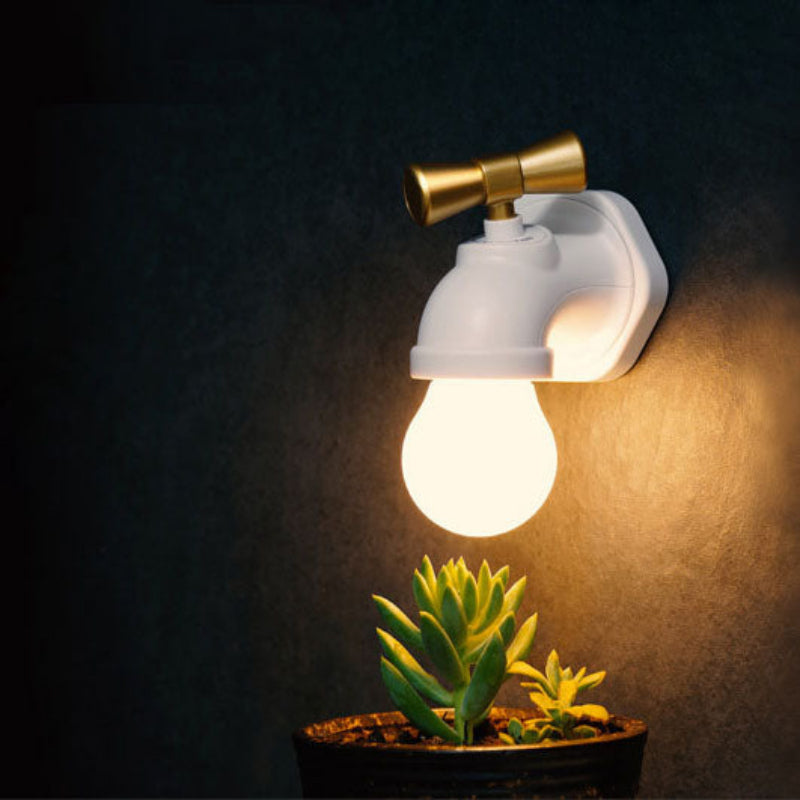 Modern LED Wall Sconce - USB Powered, Energy-Efficient Lighting 1
