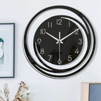 Modern Large Black Acrylic Wall Clock with Silent Quartz Movement – Minimalist Wall Clock Decor for Contemporary Interiors 4