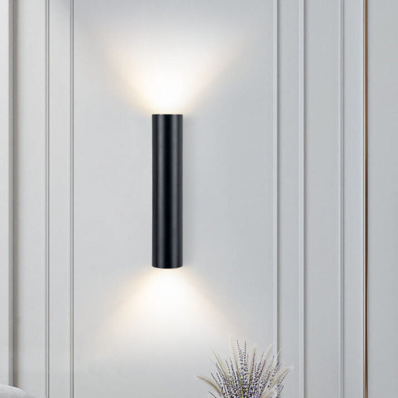 Modern Minimalist 2-Light Wall Sconce - Energy-Efficient Aluminum Lighting 0