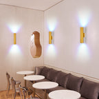 Modern Minimalist 2-Light Wall Sconce - Energy-Efficient Aluminum Lighting 11