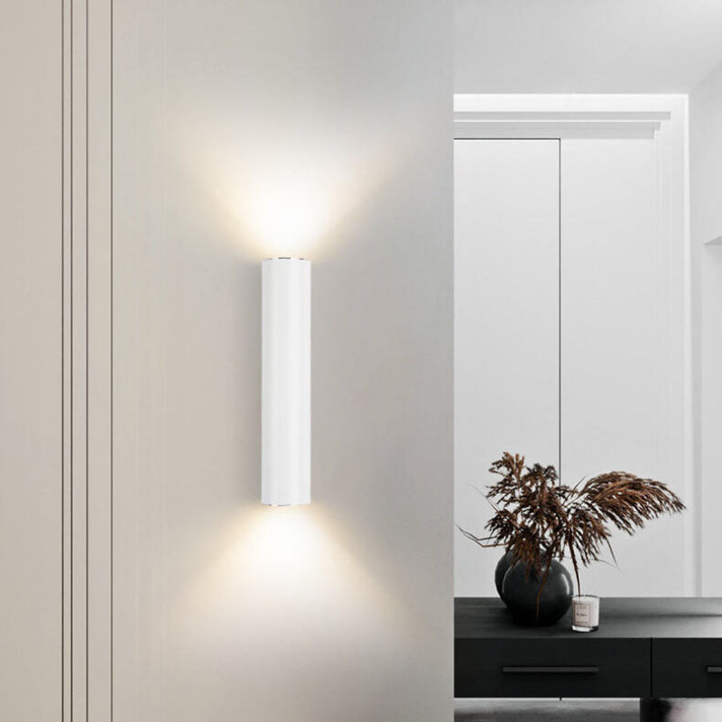 Modern Minimalist 2-Light Wall Sconce - Energy-Efficient Aluminum Lighting 13