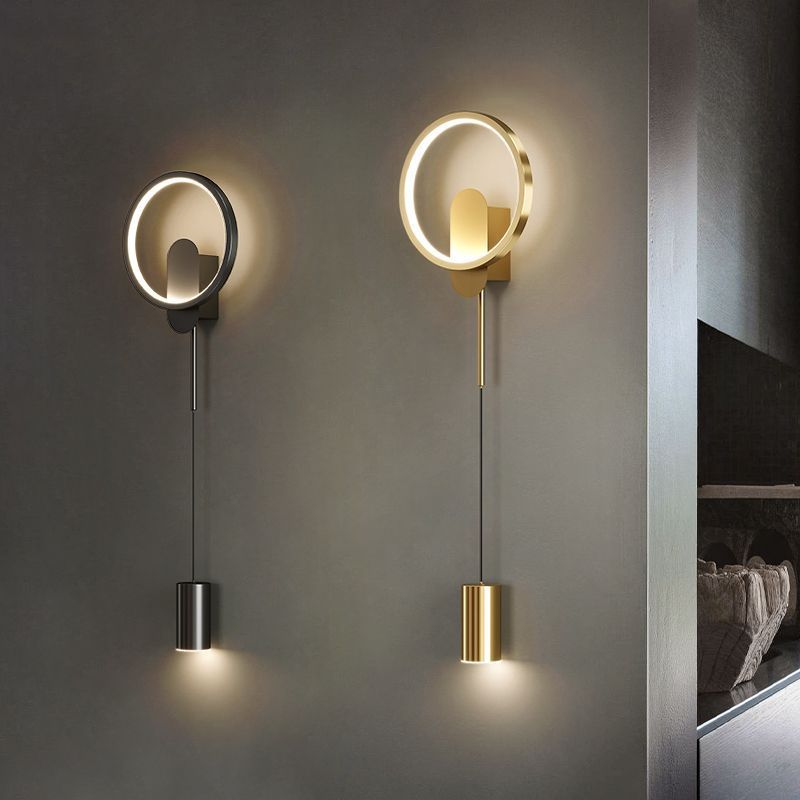 Modern Nordic LED Wall Sconce - Smart Dimmable Lighting with Remote 1