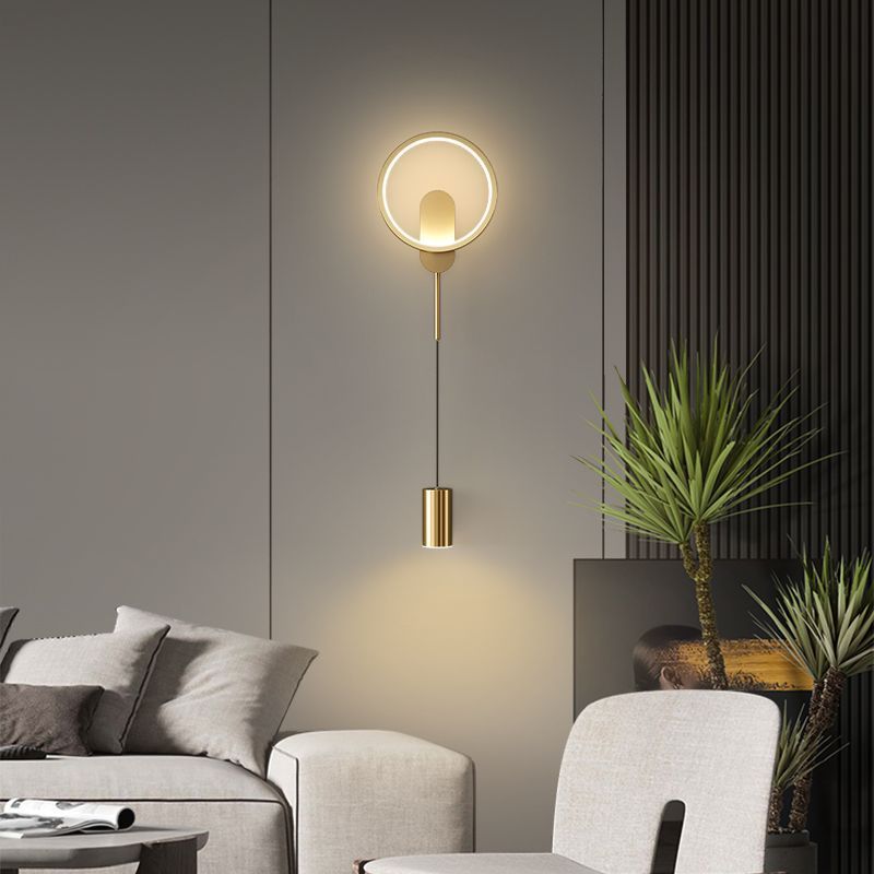 Modern Nordic LED Wall Sconce - Smart Dimmable Lighting with Remote 2
