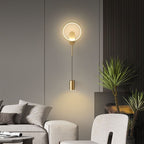 Modern Nordic LED Wall Sconce - Smart Dimmable Lighting with Remote 2