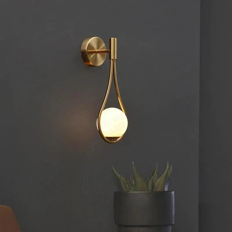 Modern Nordic Wall Sconce - Minimalist Design for Any Space 0