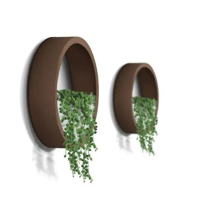 Modern Nordic Wall Vase - Artisan Iron Design, Easy Wall Mounting 3